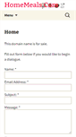 Mobile Screenshot of homemeals.com